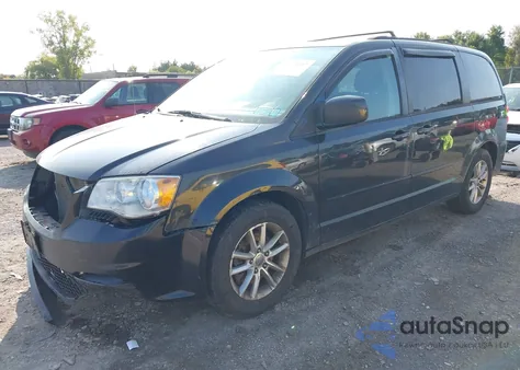 2013 Dodge Grand Caravan Sxt from USA, damaged, VIN 2C4RDGCG3DR790659